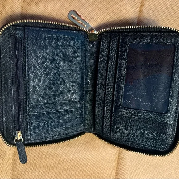 Michael Kors Black Saffiano Leather Wallet - Picture 3 of 4